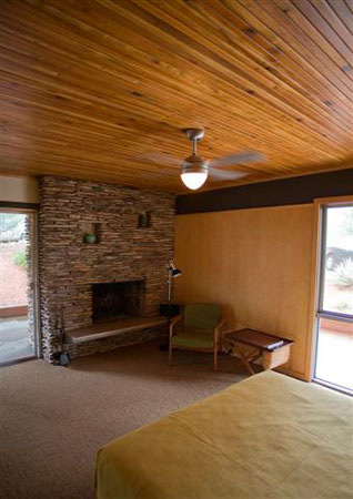 A restored Howard Madole Home on Apache Drive in Sedona, 2009